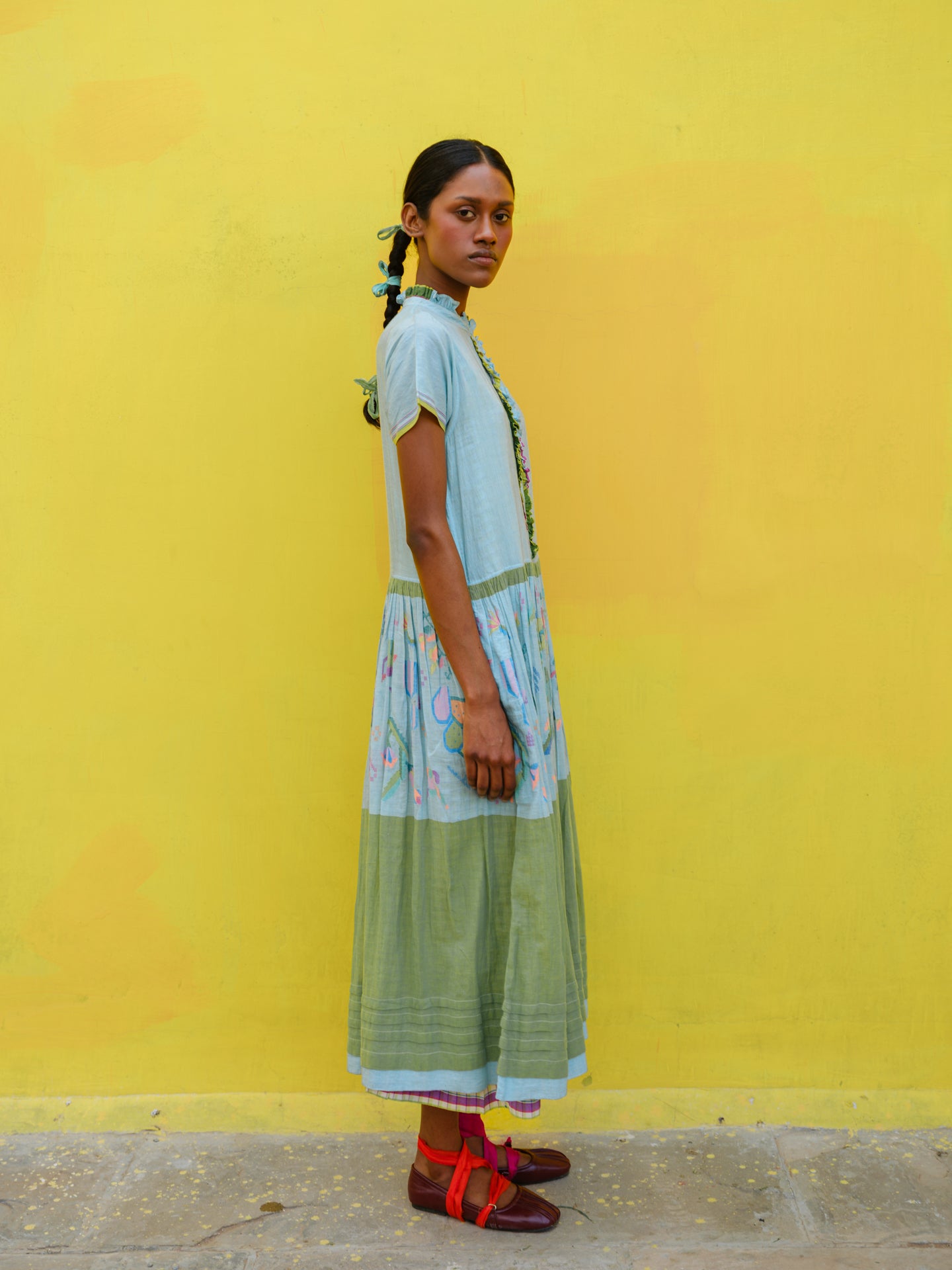 Nerine Jamdani Dress