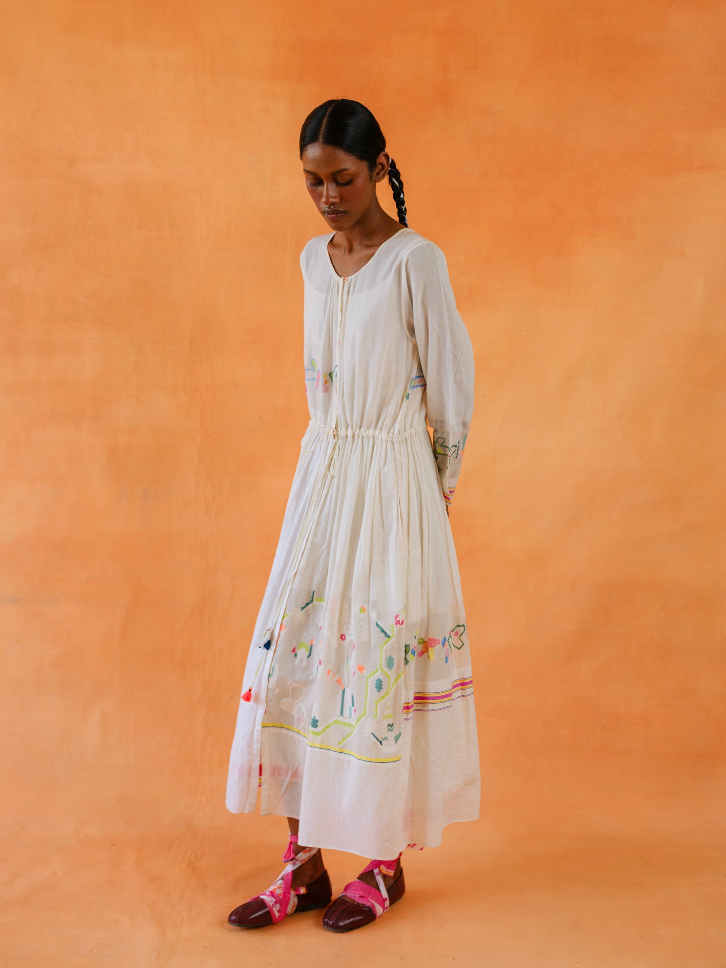 Hepatica Jamdani Dress