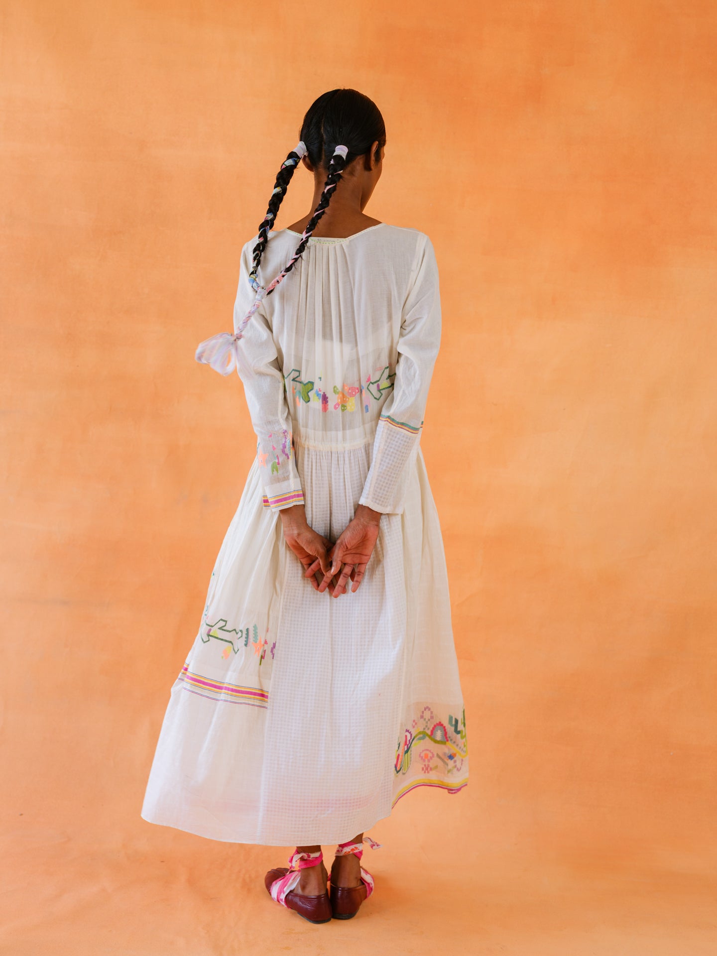 Hepatica Jamdani Dress