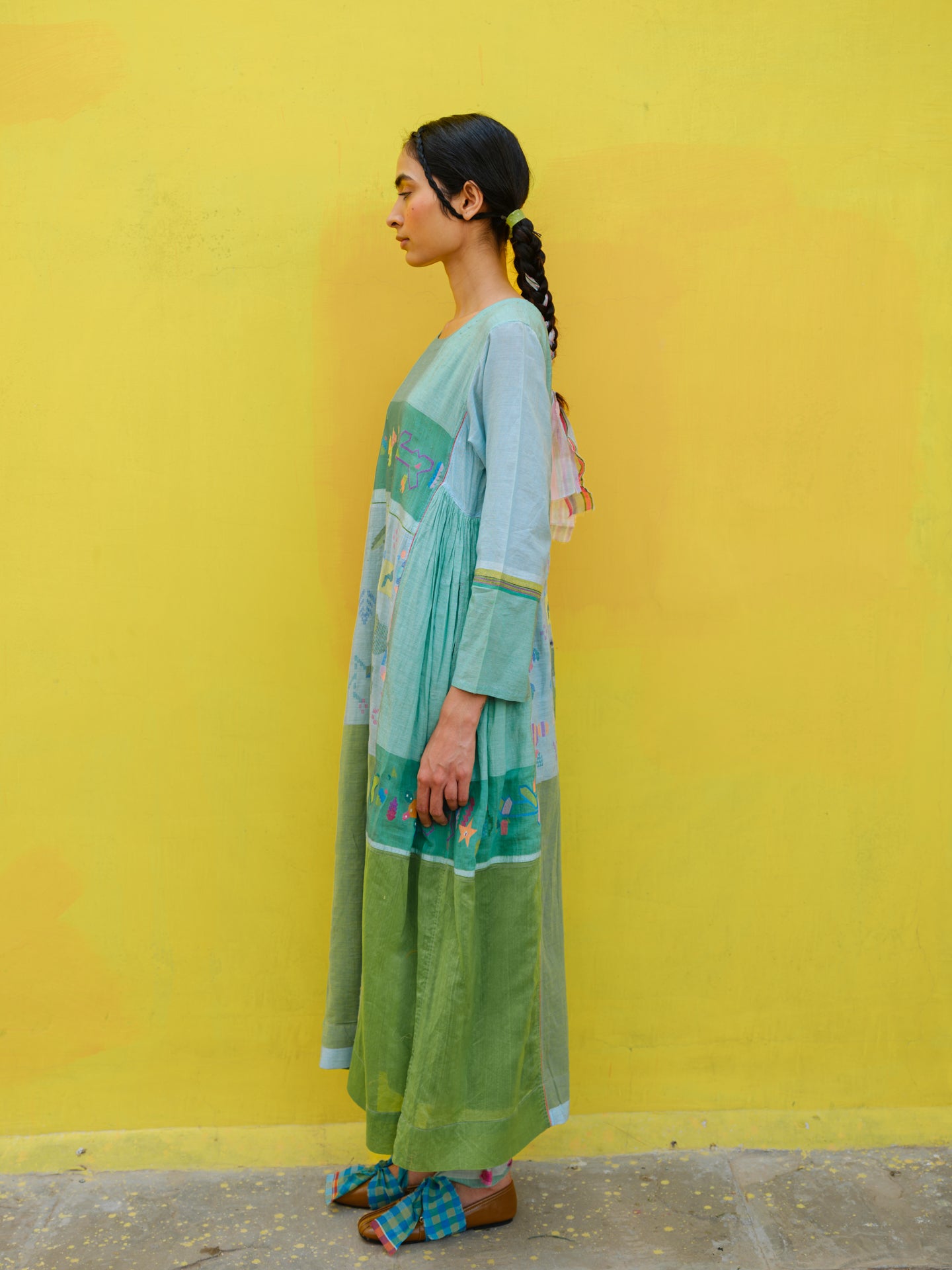 Azalea Jamdani Dress
