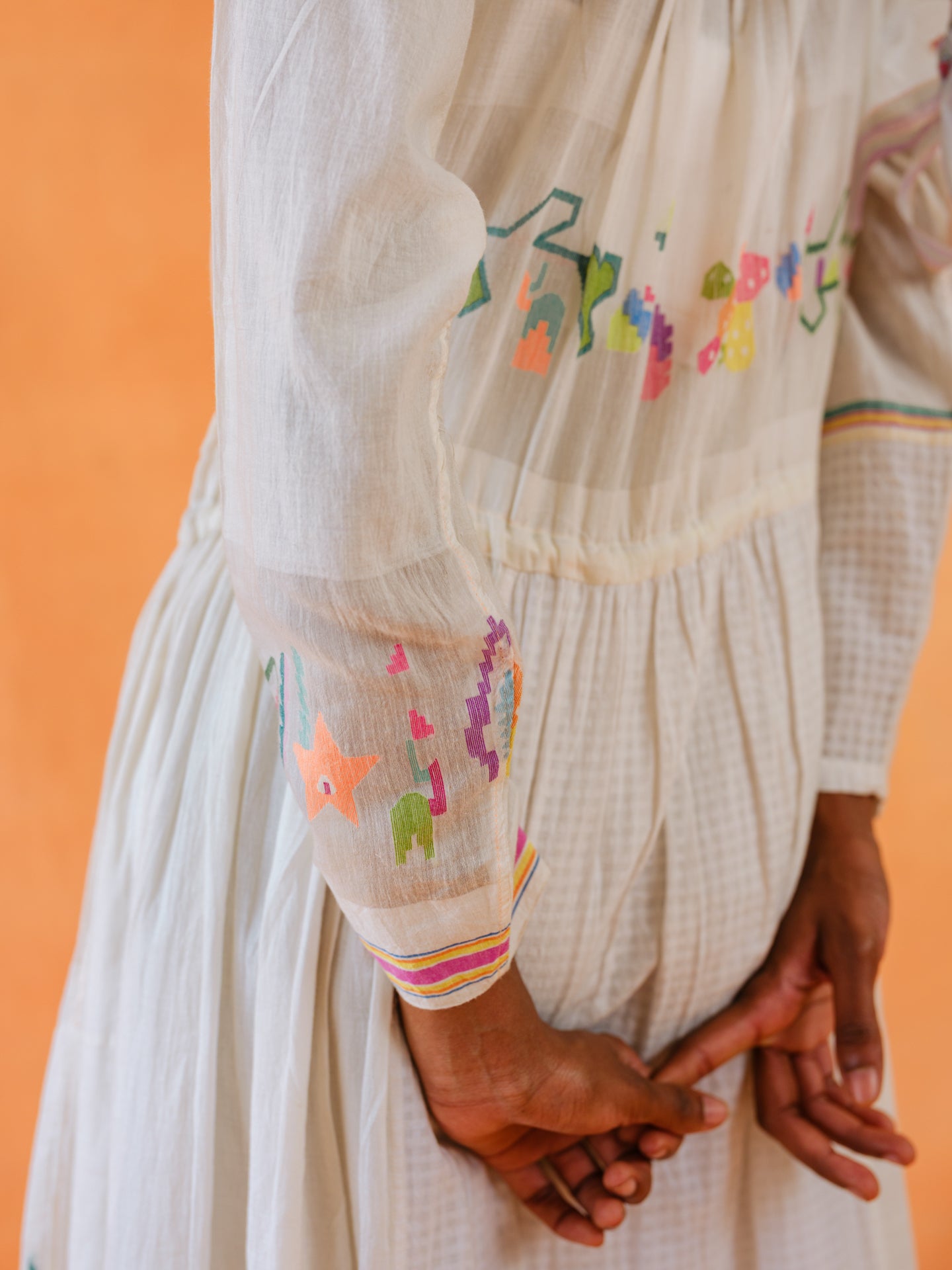 Hepatica Jamdani Dress