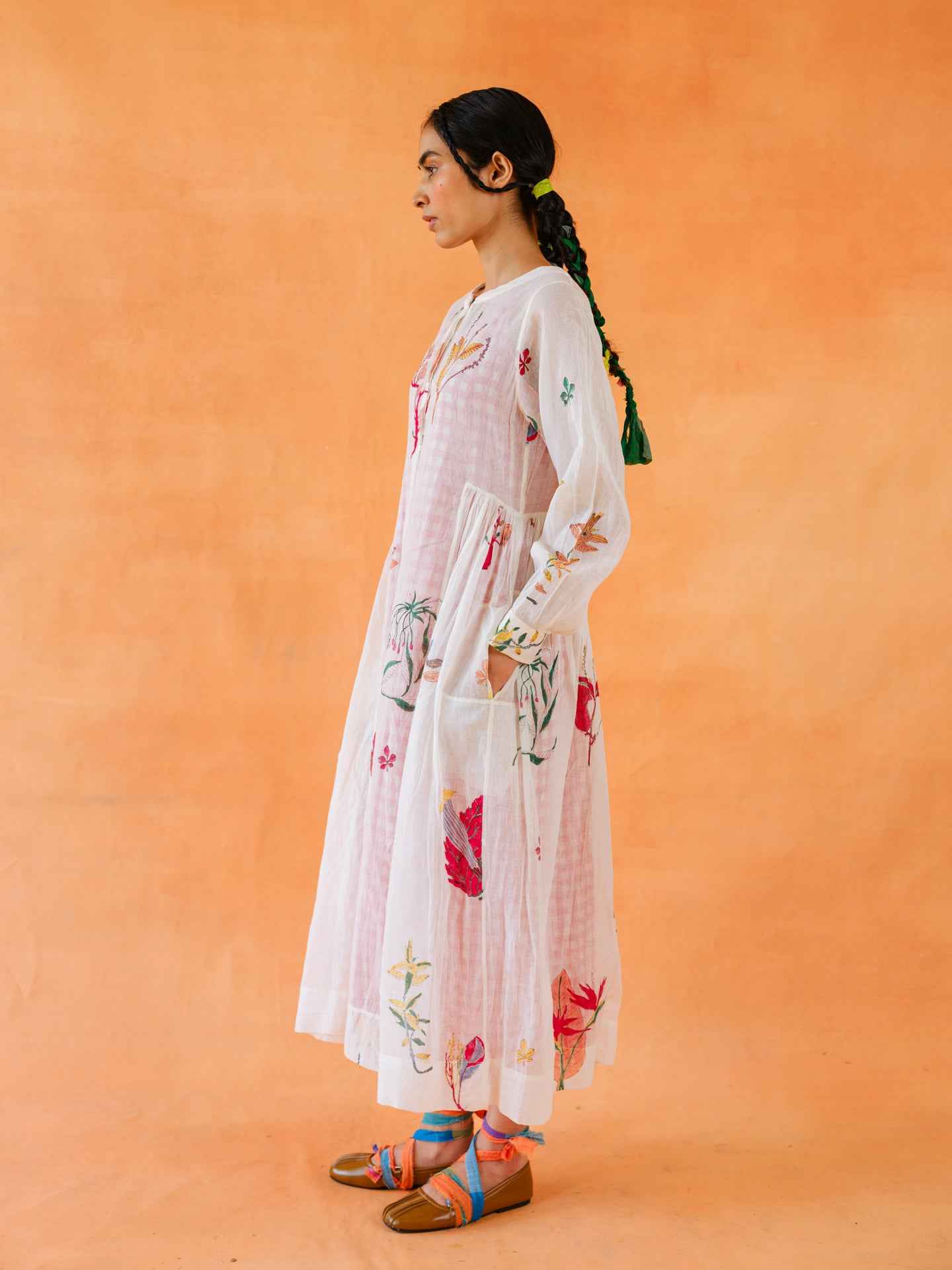 Harrier Block-Printed Dress