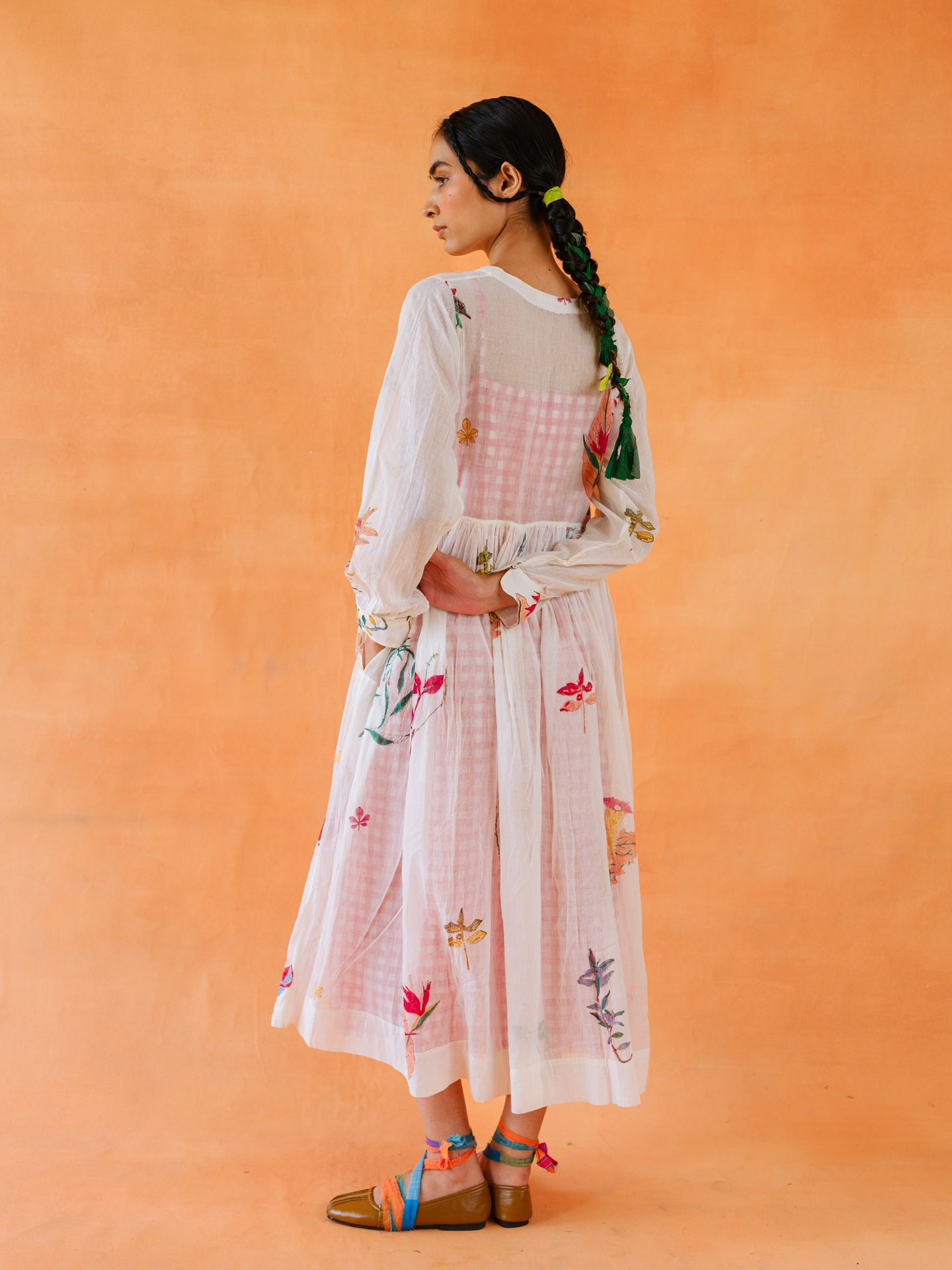 Harrier Block-Printed Dress