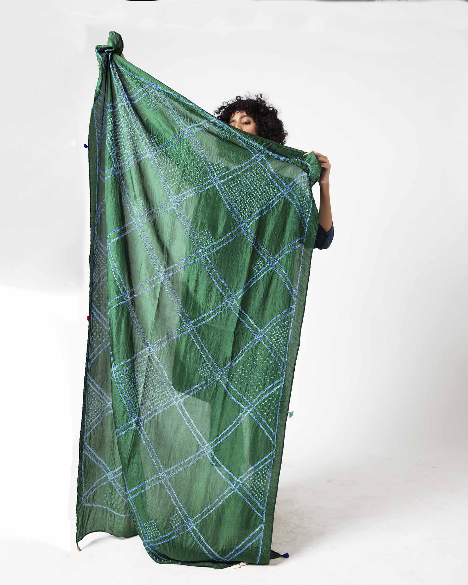 Munga Bandhani Scarf