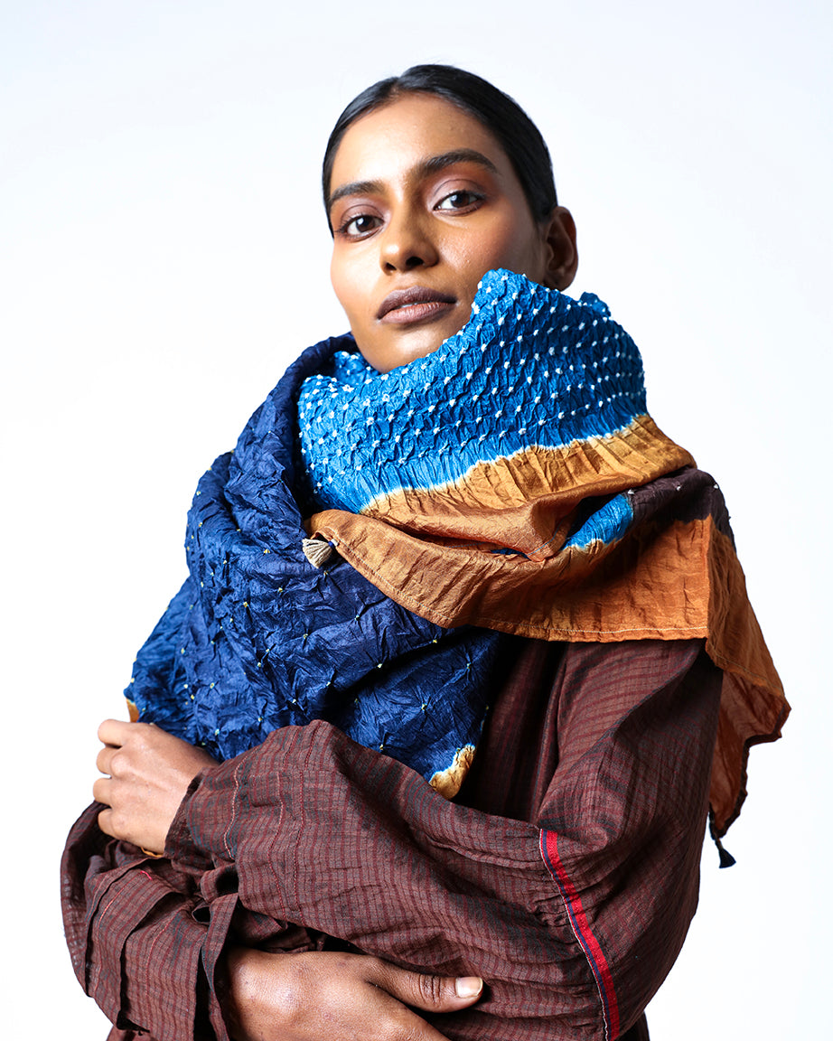 Resham Bandhani Scarf