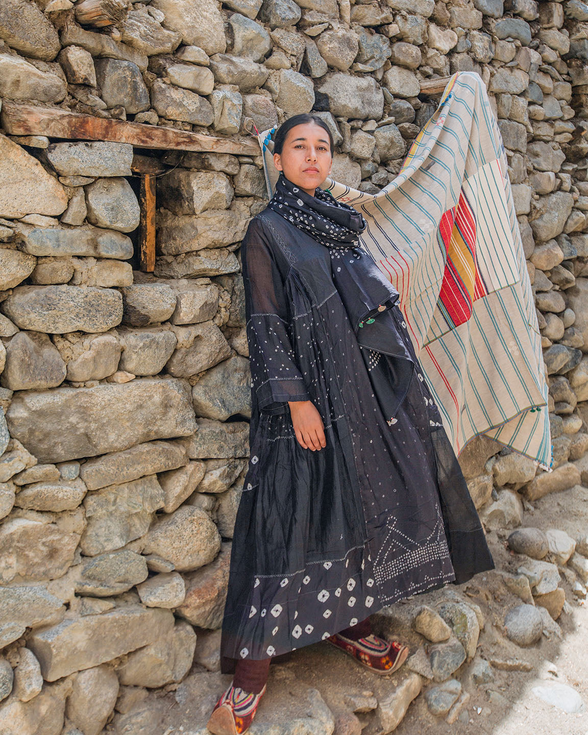 Siachen Silk Bandhani Dress