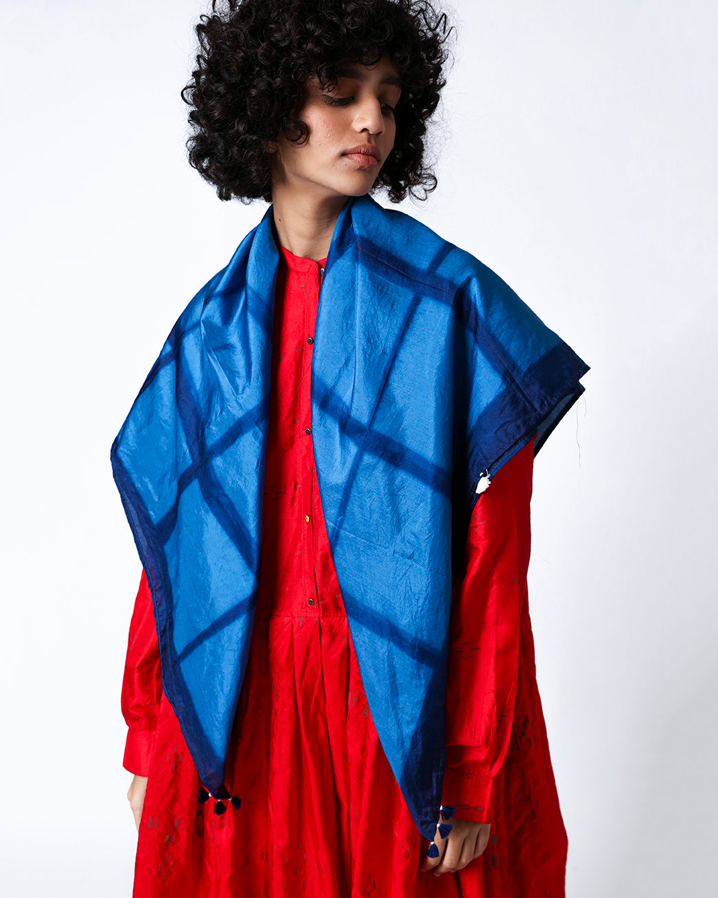 Saffira Coloblocked Scarf