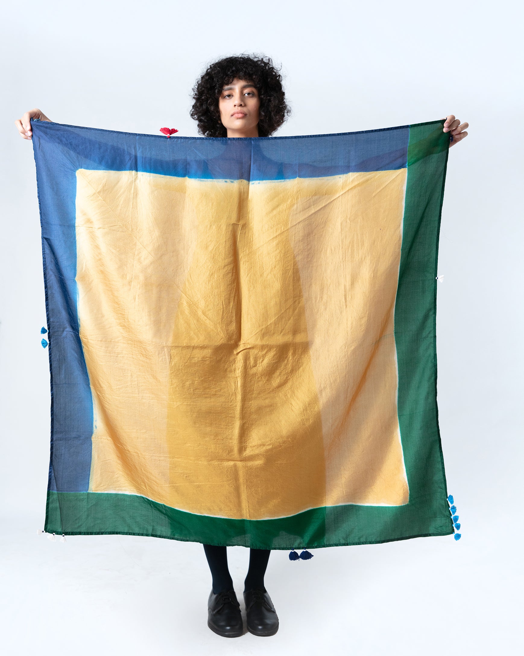 Pukhraj Coloblocked Scarf