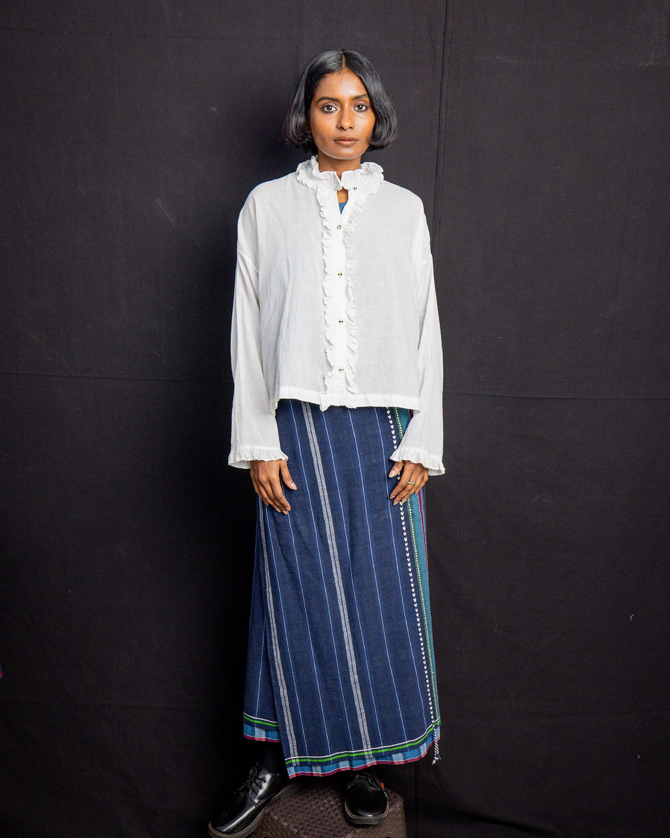 Kamla Bhujodi Wrap Skirt