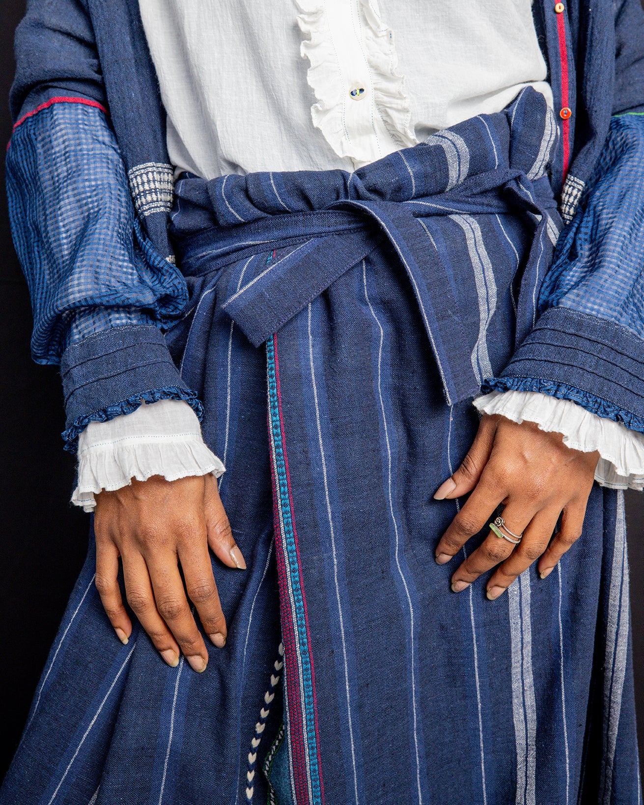 Kamla Bhujodi Wrap Skirt