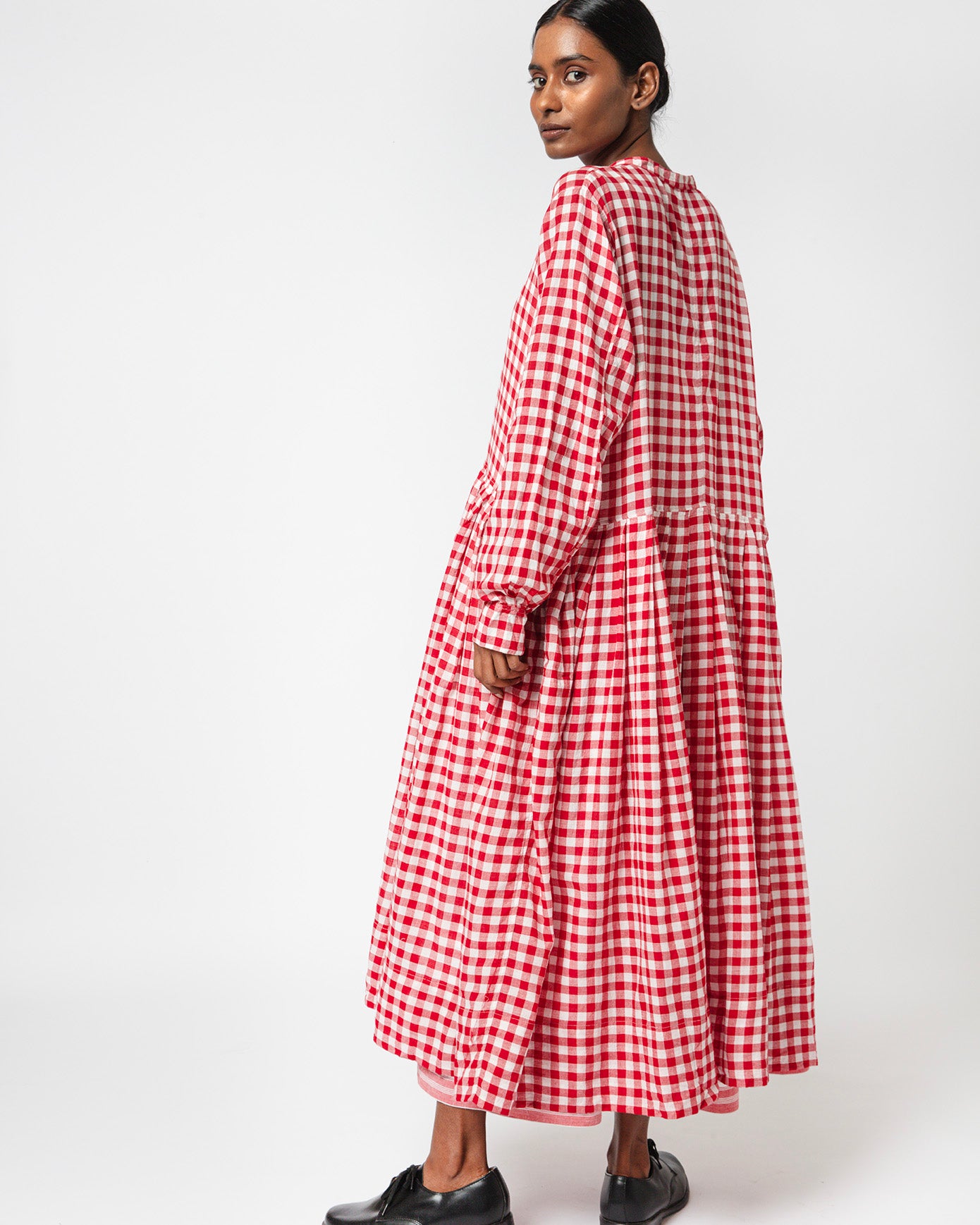 Clementine Red Checkered DRESS