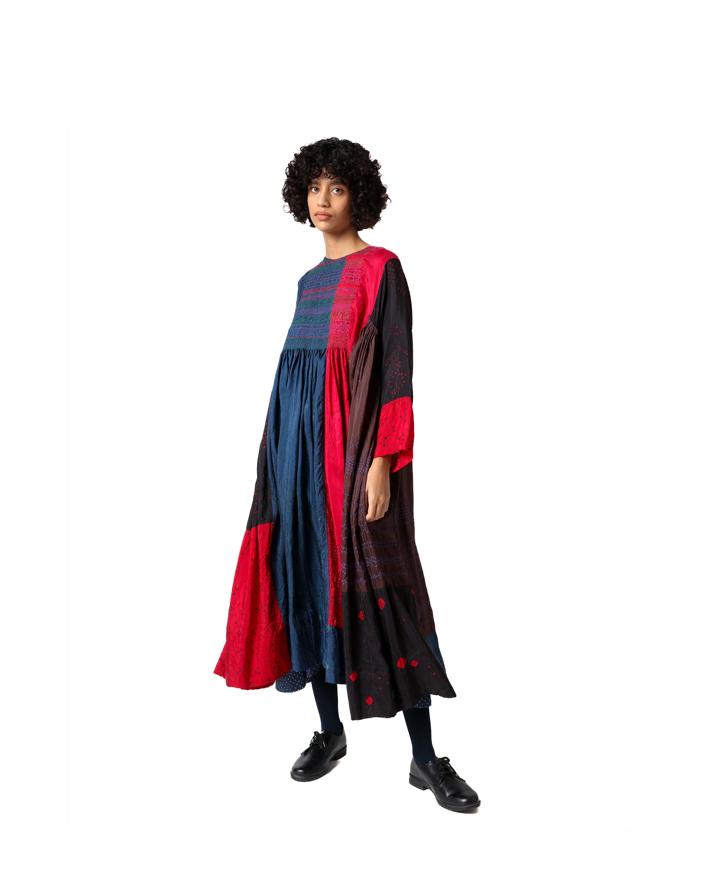 Stok  Bandani Silk Dress