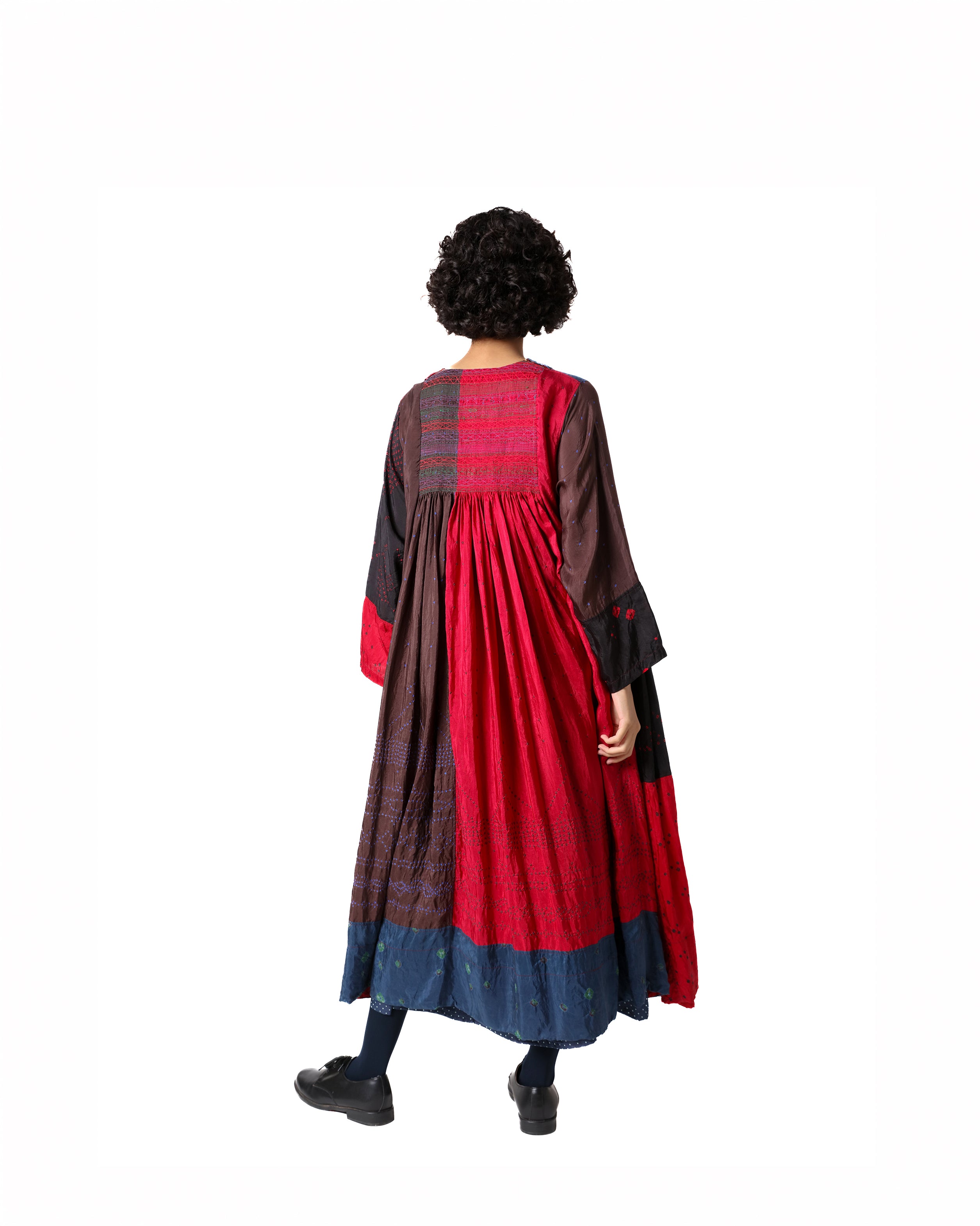 Stok  Bandani Silk Dress
