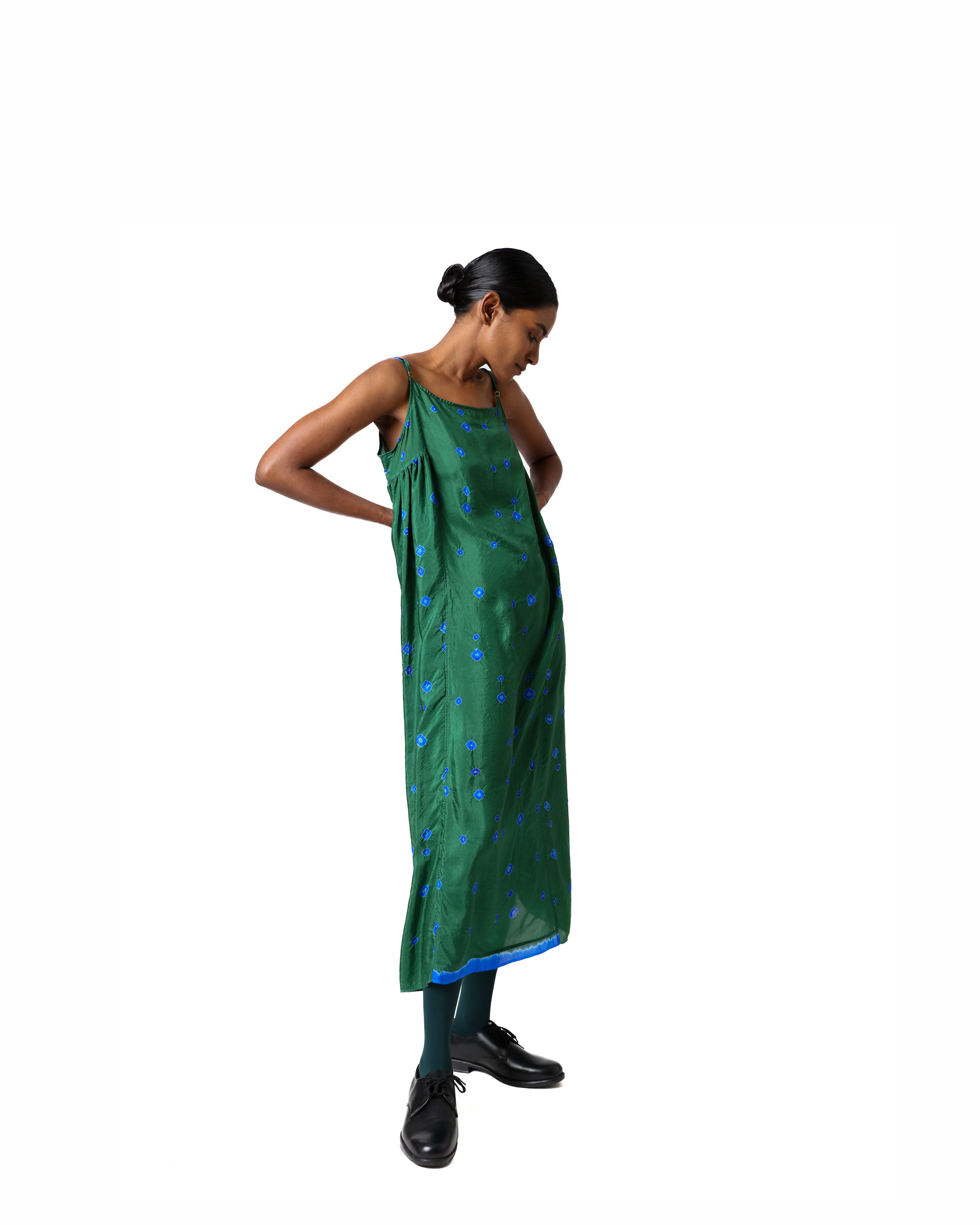 Yarkand Bandhani Dress