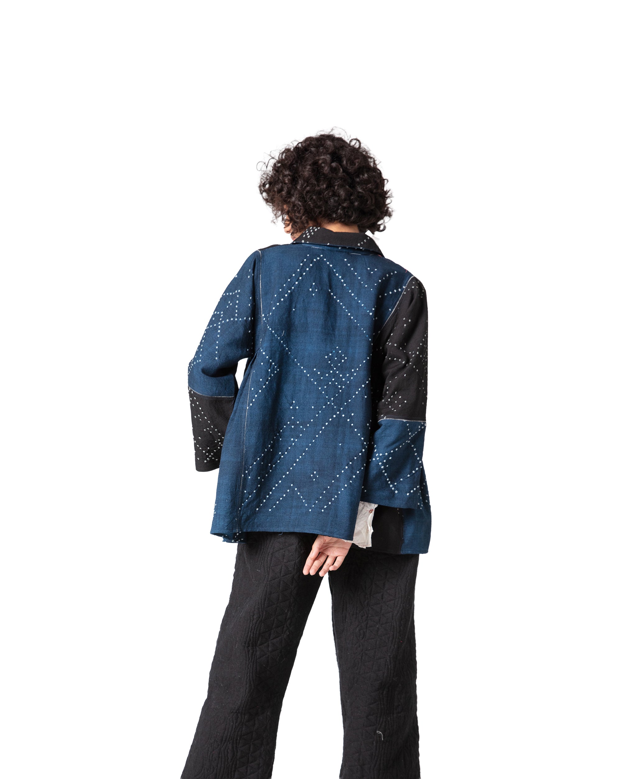 Neel Bandhani Woolen Jacket