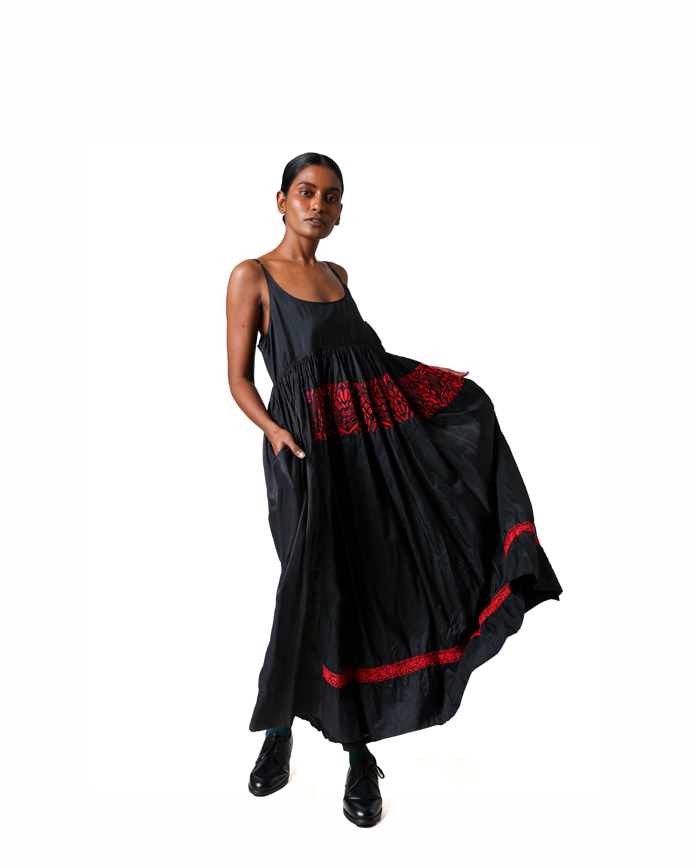Lunar Chikankari  Dress