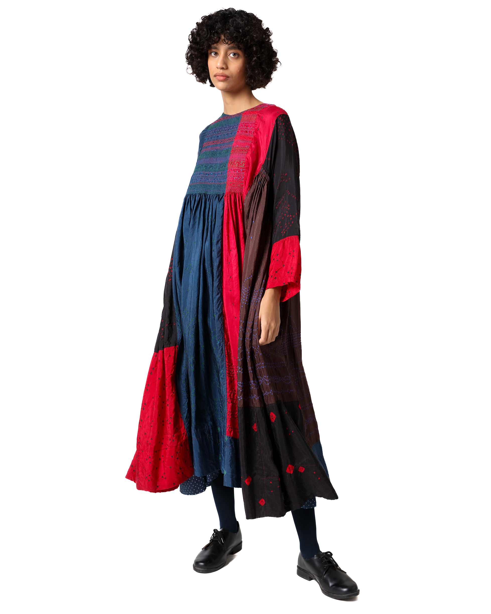 Stok  Bandani Silk Dress