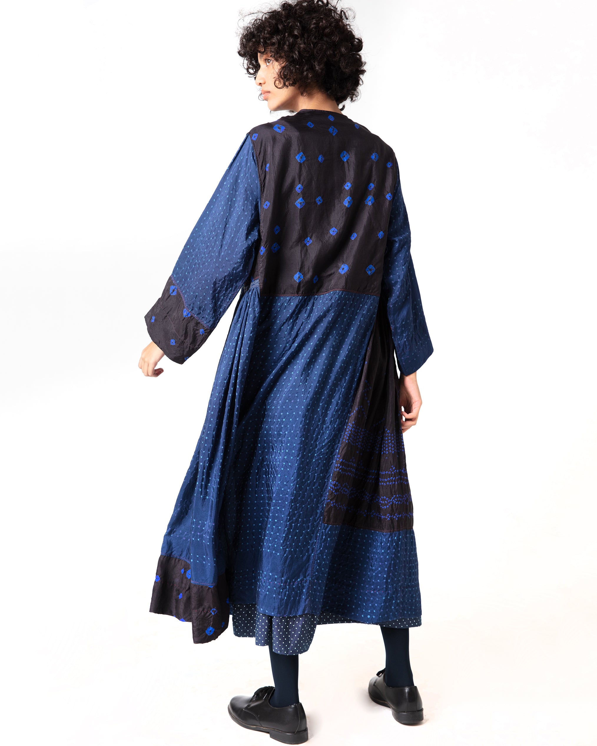 Namgyal embroiedered Yoke Dress