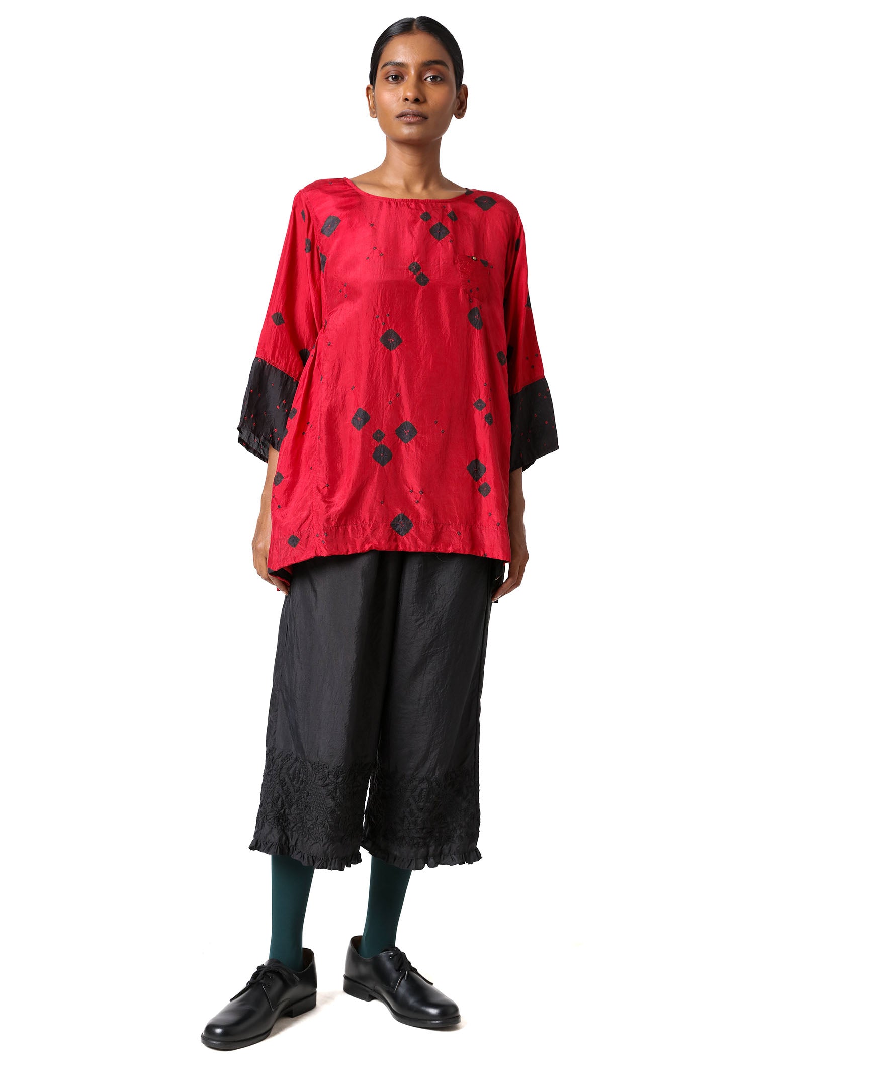 Bokar Chikankari Culottes