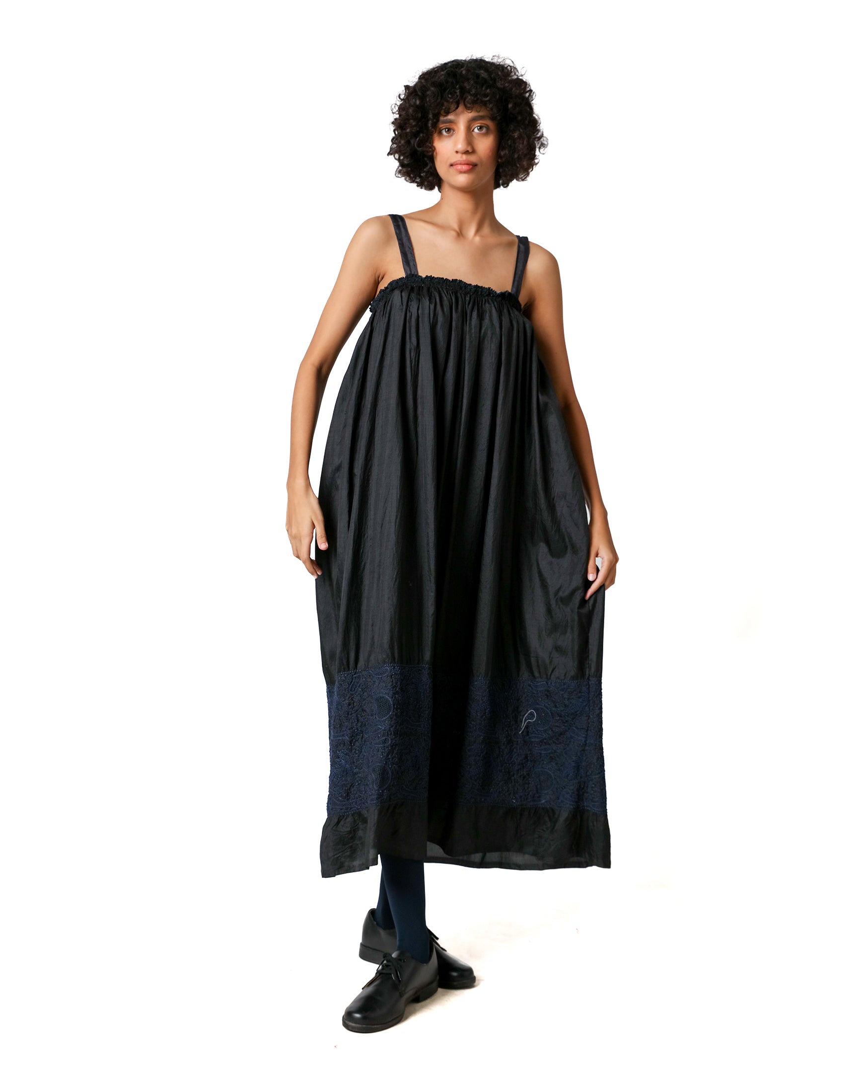Tundra Chikankari Slip Dress